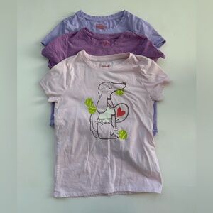 Girls Graphic Tee Bundle | Cat & Jack | Size M (7/8) | 3 Shirts